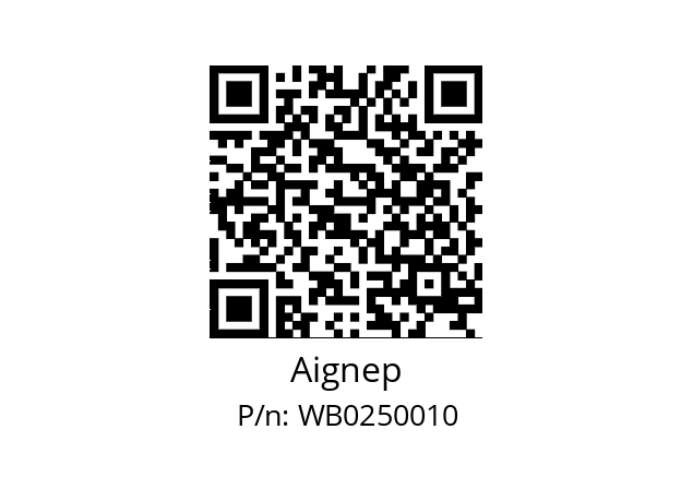   Aignep WB0250010