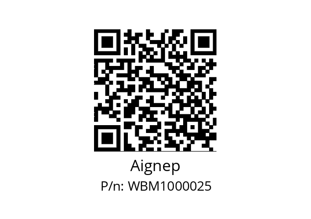   Aignep WBM1000025