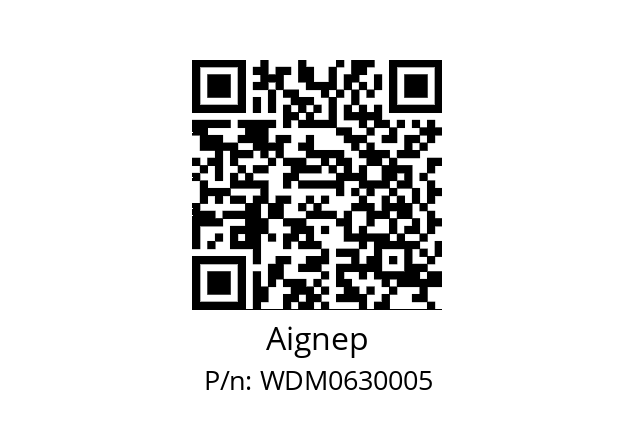   Aignep WDM0630005