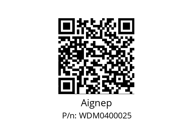   Aignep WDM0400025