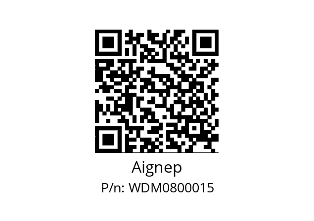   Aignep WDM0800015