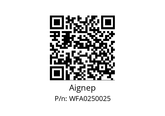   Aignep WFA0250025