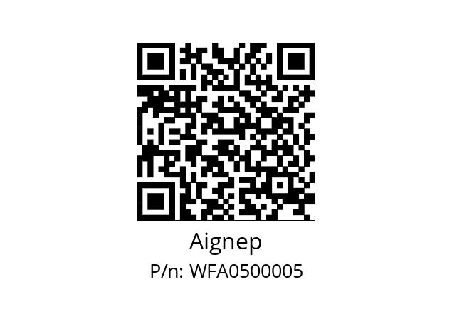   Aignep WFA0500005