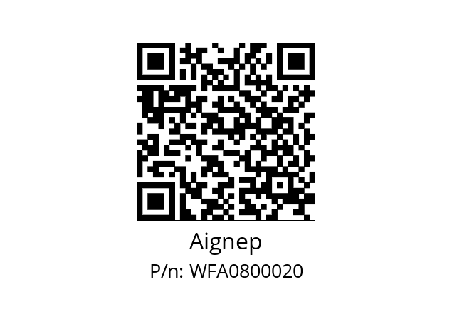   Aignep WFA0800020