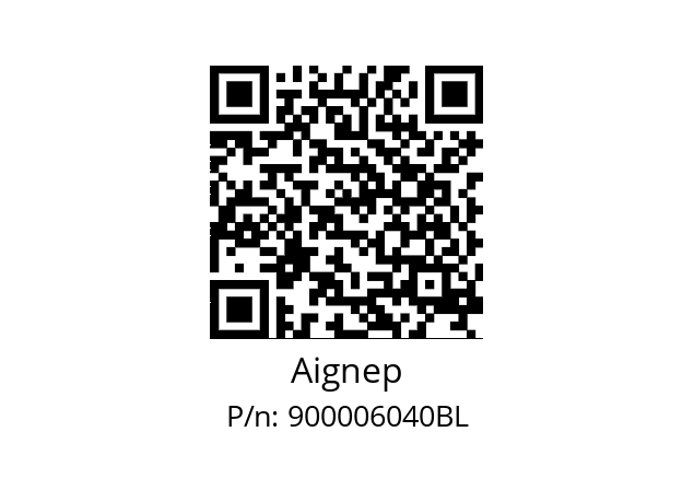   Aignep 900006040BL