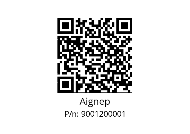   Aignep 9001200001