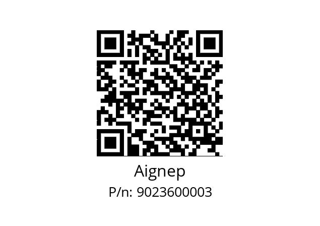   Aignep 9023600003