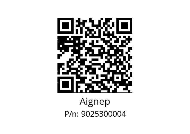   Aignep 9025300004