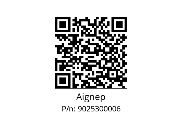   Aignep 9025300006