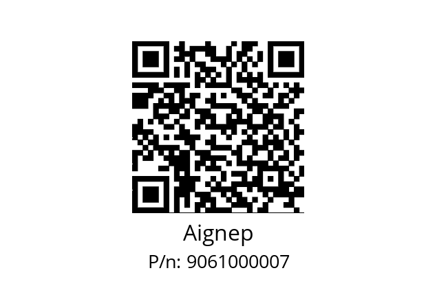   Aignep 9061000007