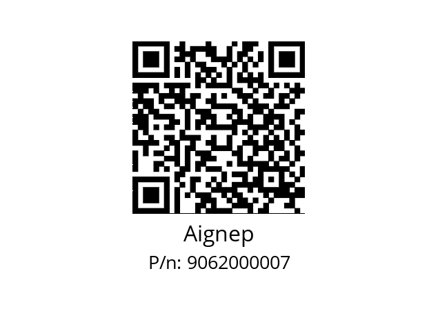   Aignep 9062000007