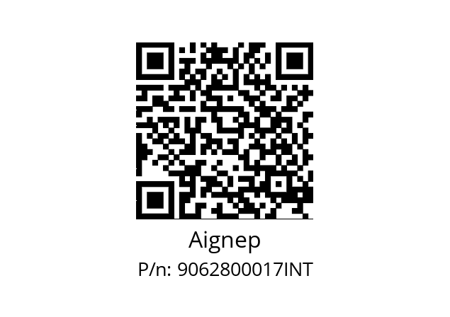   Aignep 9062800017INT