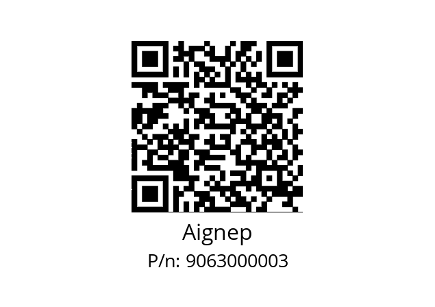   Aignep 9063000003