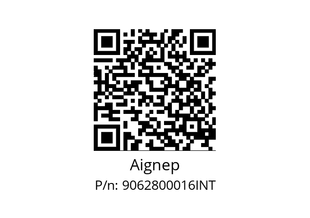   Aignep 9062800016INT