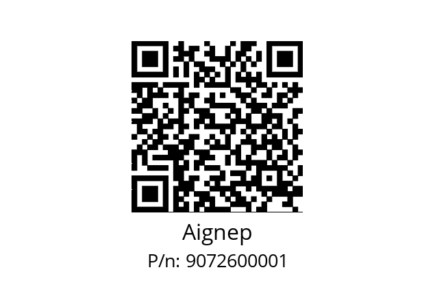   Aignep 9072600001