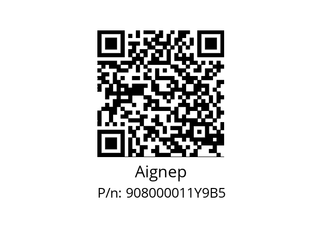   Aignep 908000011Y9B5