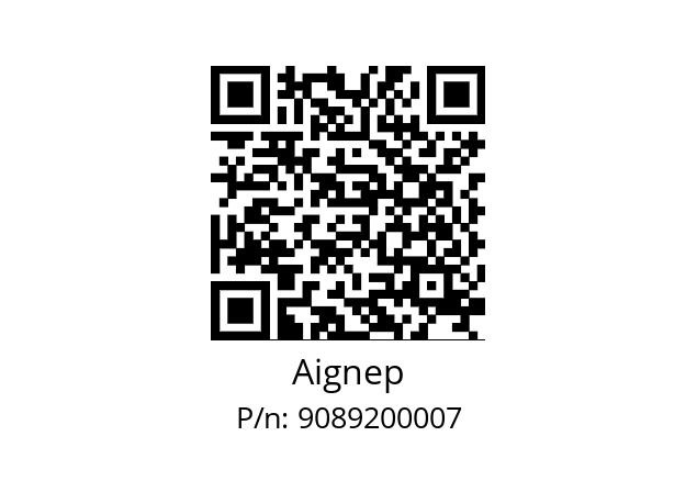   Aignep 9089200007