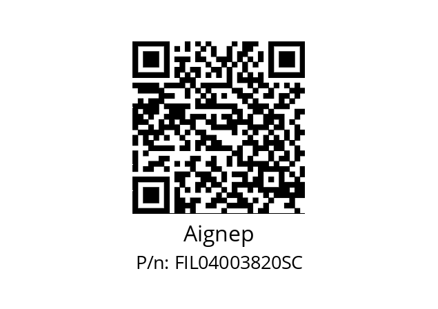   Aignep FIL04003820SC