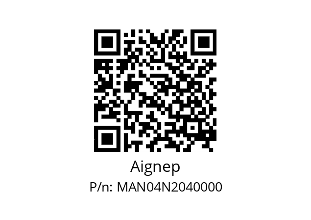   Aignep MAN04N2040000