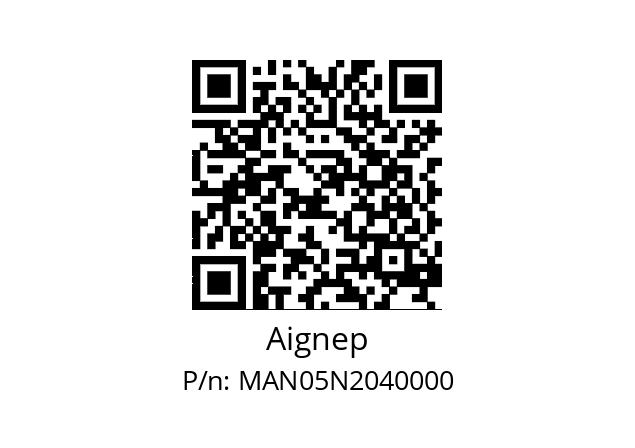   Aignep MAN05N2040000