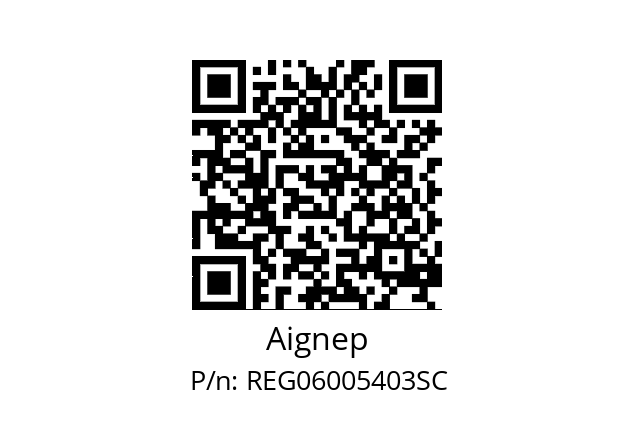   Aignep REG06005403SC