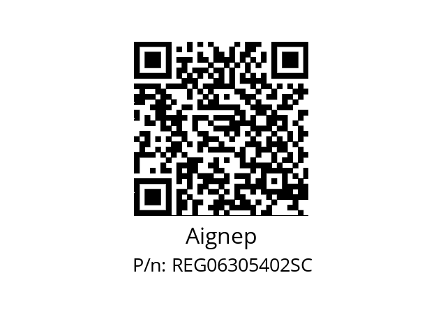   Aignep REG06305402SC