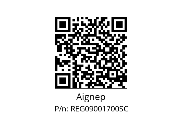   Aignep REG09001700SC