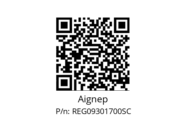   Aignep REG09301700SC