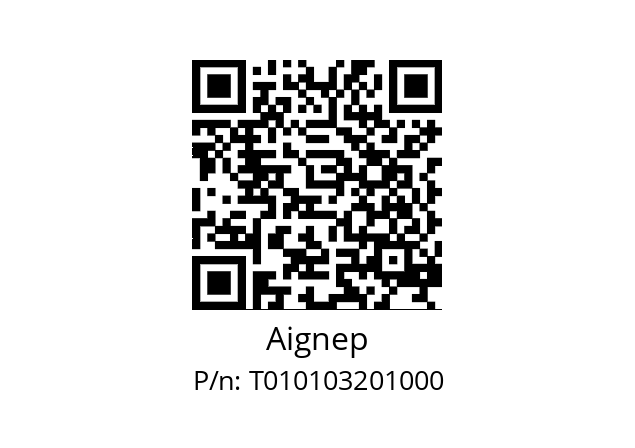   Aignep T010103201000