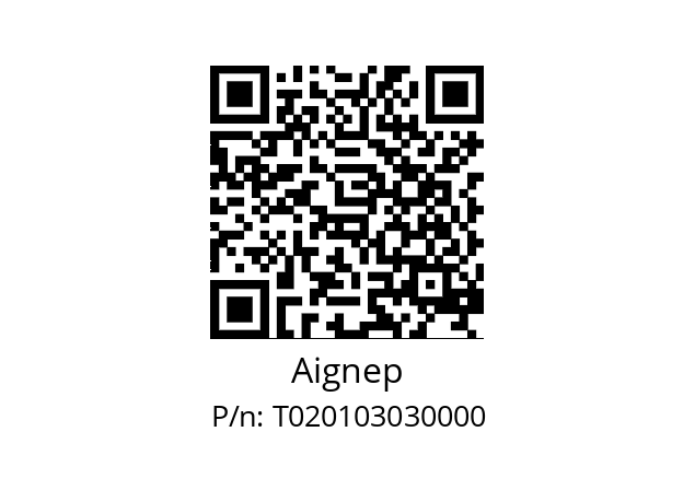   Aignep T020103030000