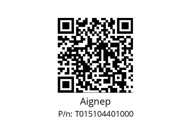   Aignep T015104401000