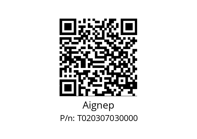   Aignep T020307030000