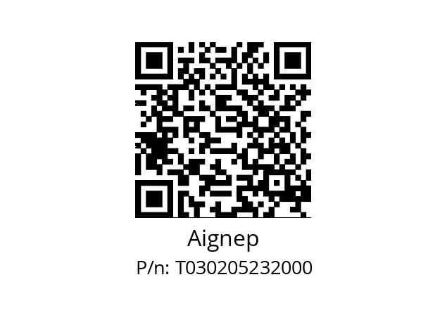   Aignep T030205232000