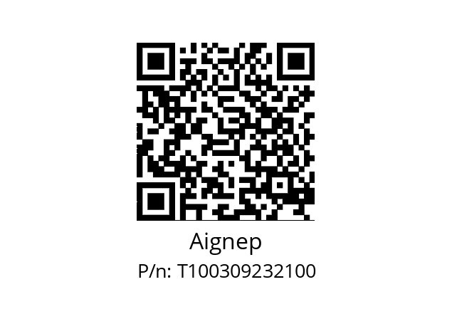   Aignep T100309232100