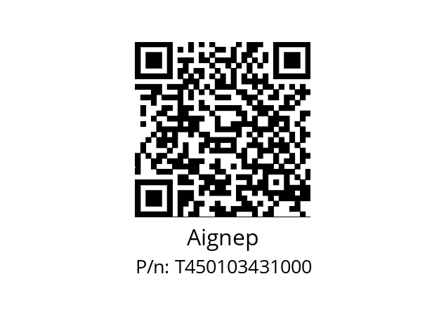   Aignep T450103431000