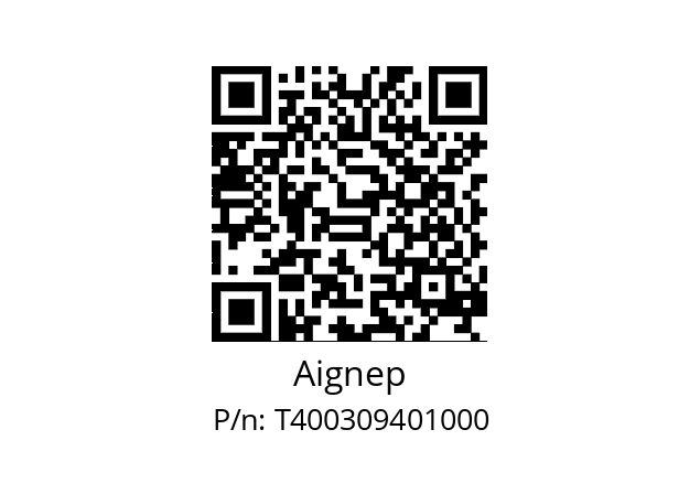   Aignep T400309401000