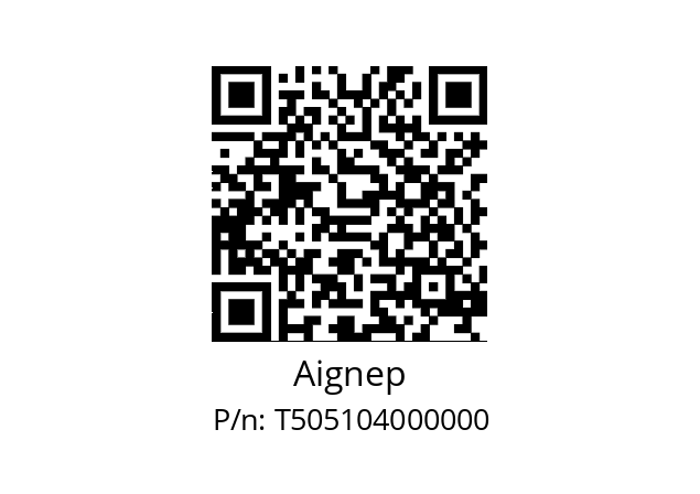   Aignep T505104000000