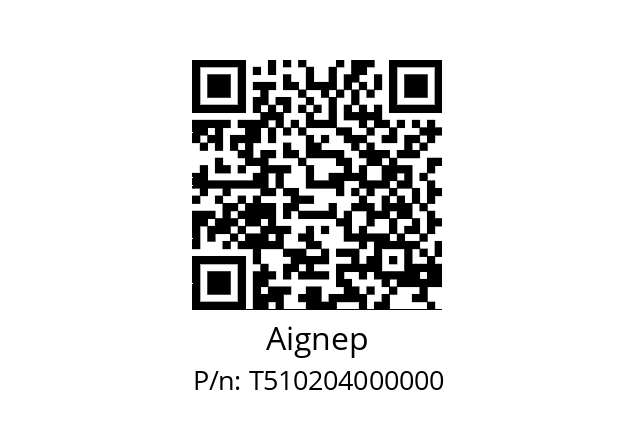   Aignep T510204000000