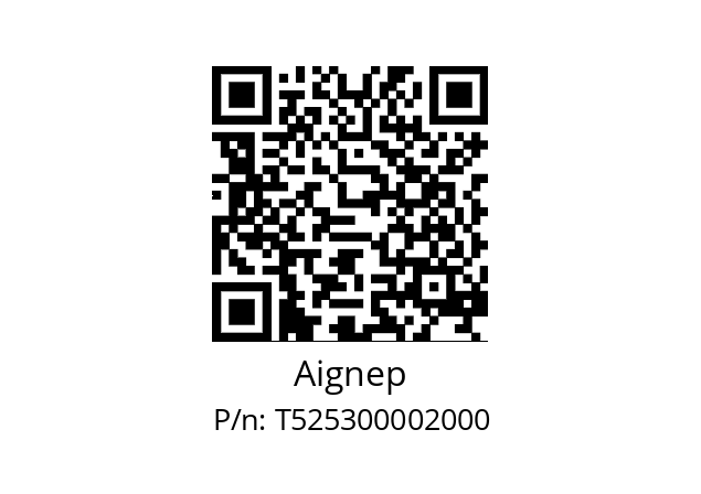   Aignep T525300002000