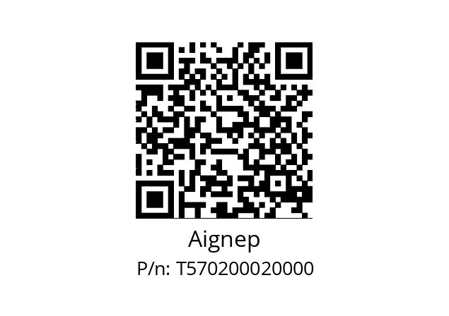   Aignep T570200020000