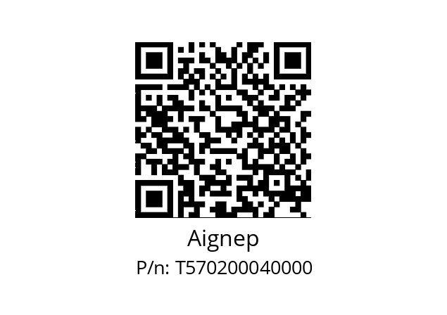   Aignep T570200040000