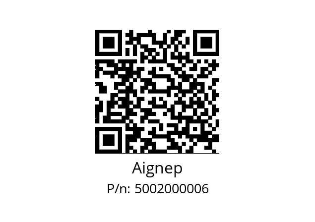   Aignep 5002000006