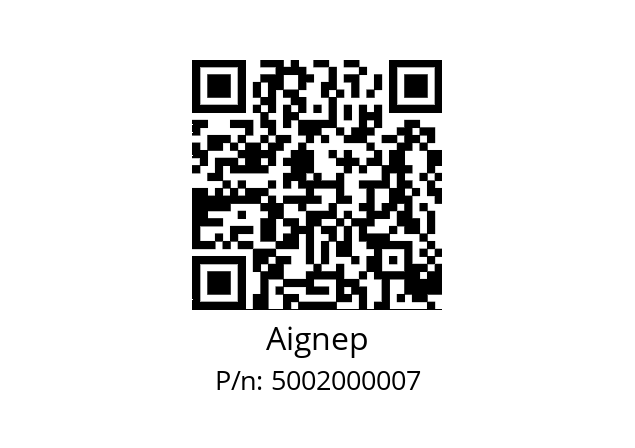   Aignep 5002000007