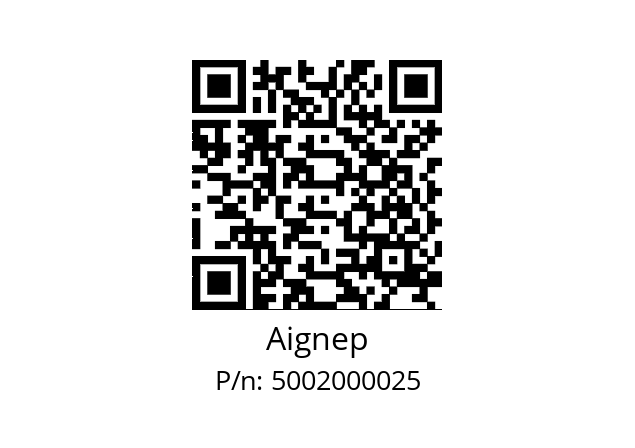   Aignep 5002000025