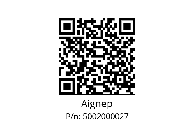   Aignep 5002000027