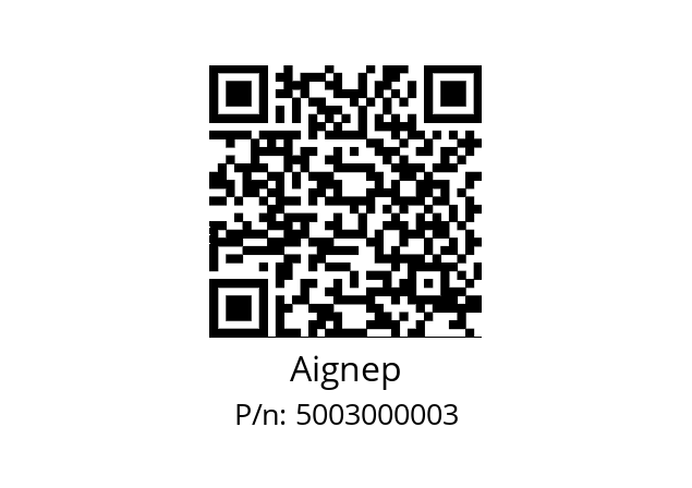   Aignep 5003000003