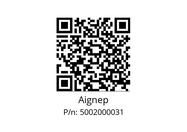   Aignep 5002000031