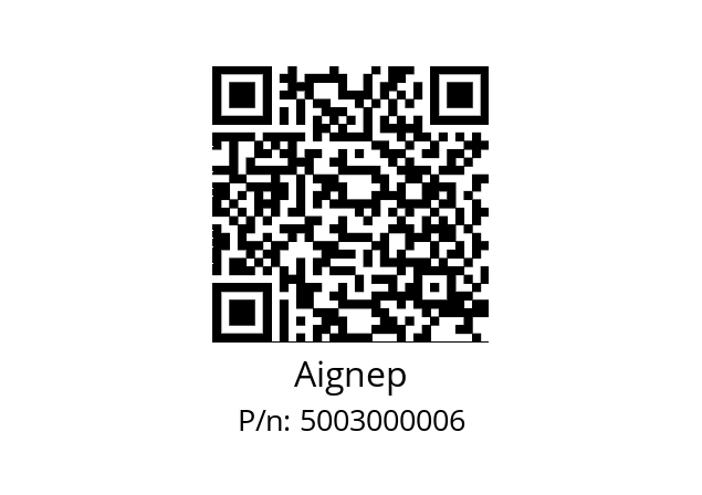   Aignep 5003000006