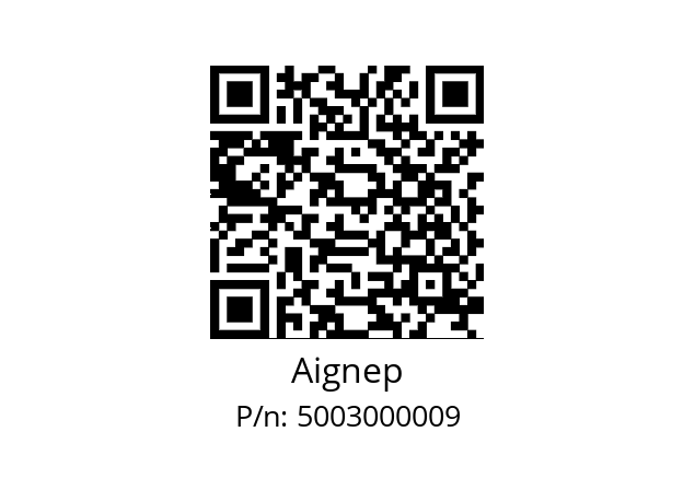   Aignep 5003000009