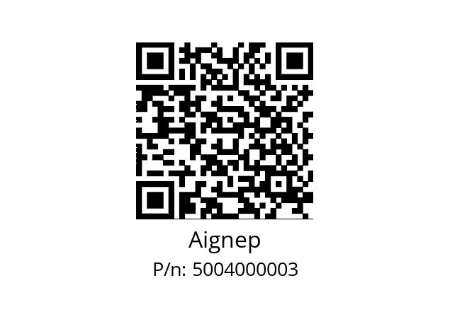   Aignep 5004000003